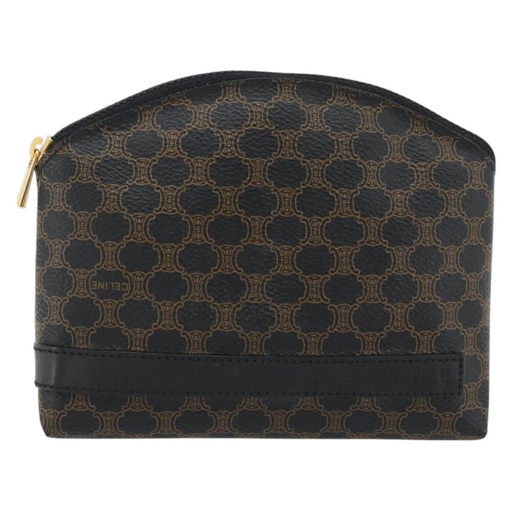 Celine Macadam Pouch Black